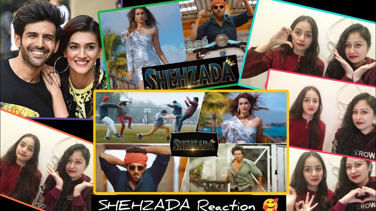 Shehzada (First Look) Kartik Aaryan, Kriti Sanon | Rohit Dhawan | Bhushan Kumar | Reacti