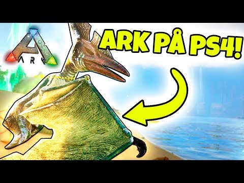 ARK PÅ PS4?! - Dansk Ark Survival Evolved (PS4 Pro) #1