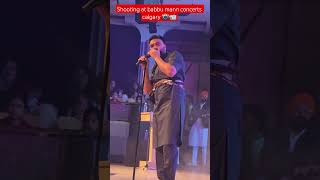 Shoot at babbu Mann Live performance #babbu #standupcomedy #babbumaan #foryou #yyc