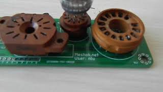 Nixie tubes clock Tester IN-14