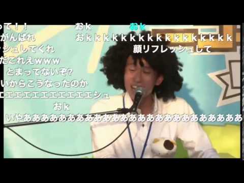 たま(歌い手)が町会議でサリシノハラを弾き語り！生ライブでも顔がうるさいwwwコメ付き