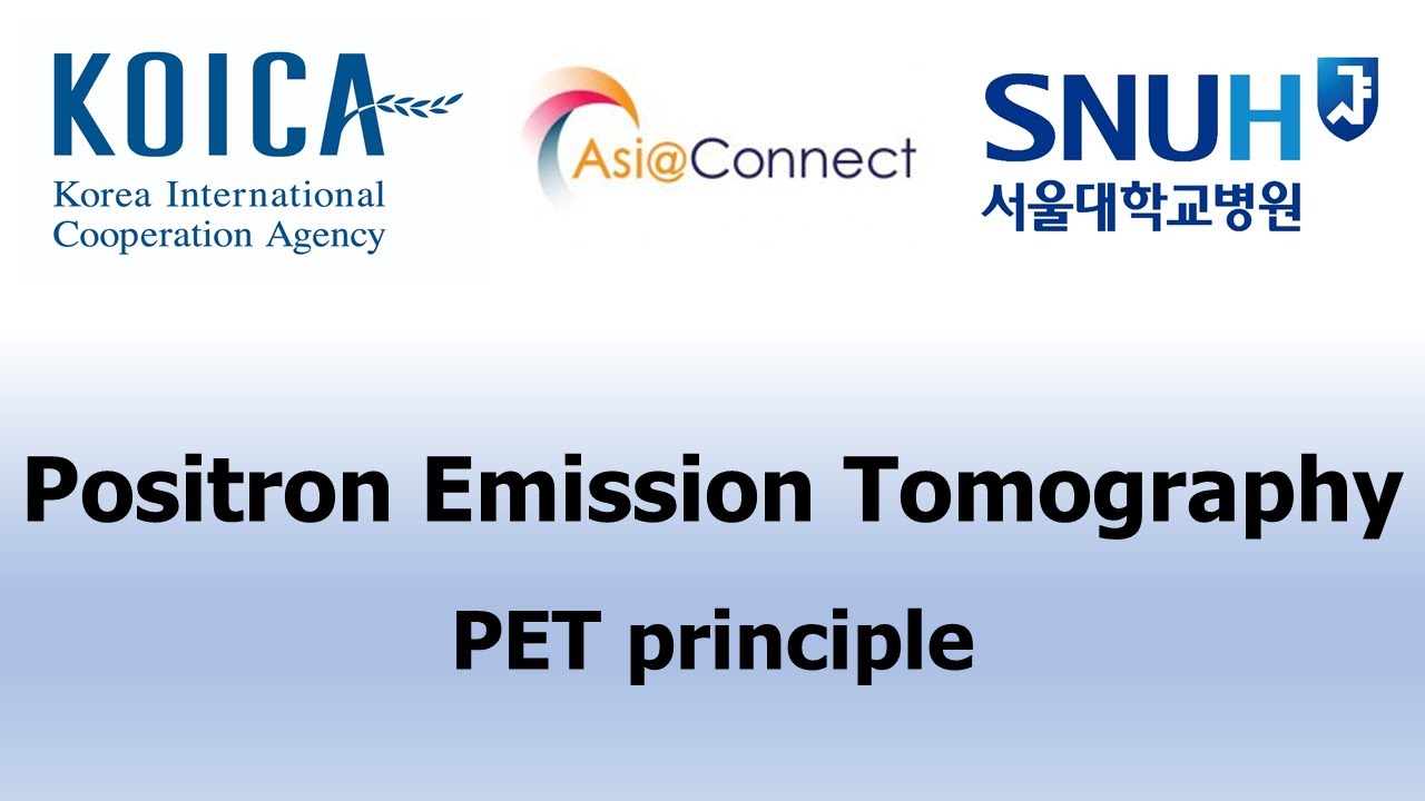 Positron Emission Tomography - PET principle