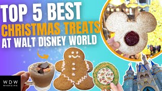 Top 5 BEST Christmas Treats at Walt Disney World- Holiday Snacks You MUST Try!