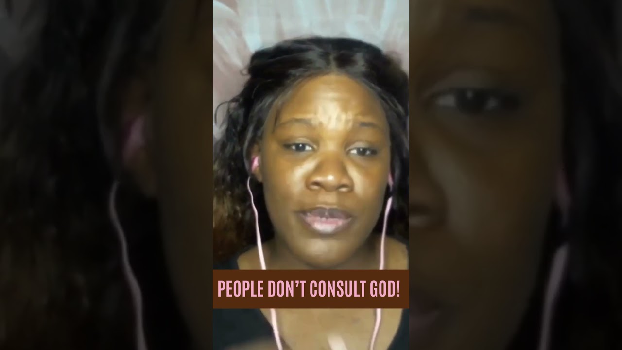 People Don't Consult God -Power in your position