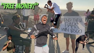 Brandon William BENDING THE WORLDS STRONGEST BARS