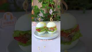 How To Make The Best Gourmet Grilled Shrimp Burgers Ever? #chefcat #catsofyoutube #Shorts