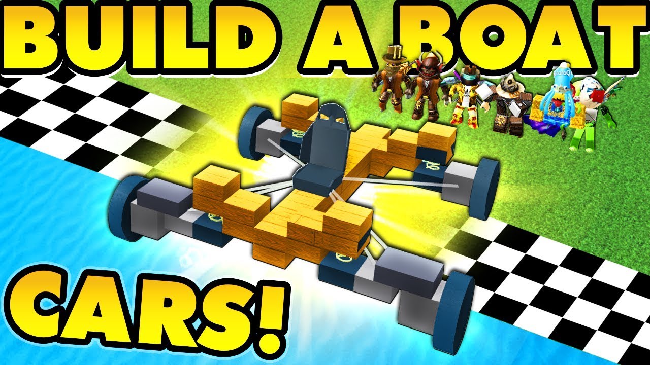 Build a boat CARS UPDATE! (Wheels, Springs, and MORE 