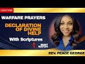 Warfare prayers for divine help with scriptures  rev peace george
