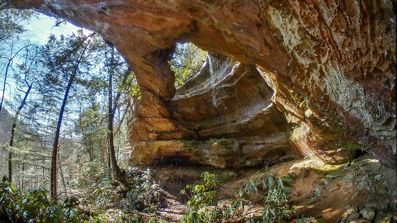 Backpacking - Red River Gorge - Hopewell, Snow, and Double Deer Arches