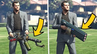 GTA 5 - All Secret And Rare Weapon Locations (Flamethrower, Laser Gun & more)