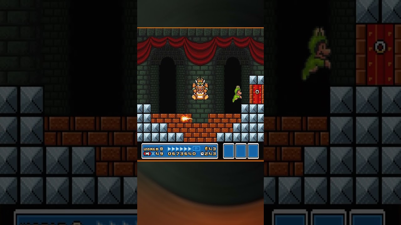 Mario 3 Frog Suit Victory!  