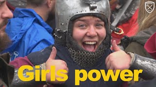 Buhurt Tech TV - Girls Power in medieval combat sport