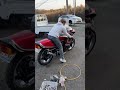 「CBX400Fレストア後の初乗りの様子.」#shorts