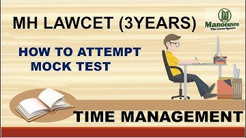 MH LAWCET (3YEARS)  - HOW TO ATTEMPT MOCK TEST (TIME MANAGEMENT)
