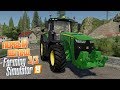 Farming Simulator 19 - Обзор 3-я часть и первый взгляд  Ферма симулятор 19 ч3/3