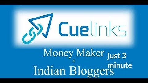 how cuelink add to blog (just 3 minute)