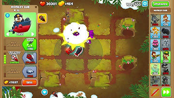 BTD6 - Advanced Challenge - December 19th, 2021 (No way there is a second way to beat it)