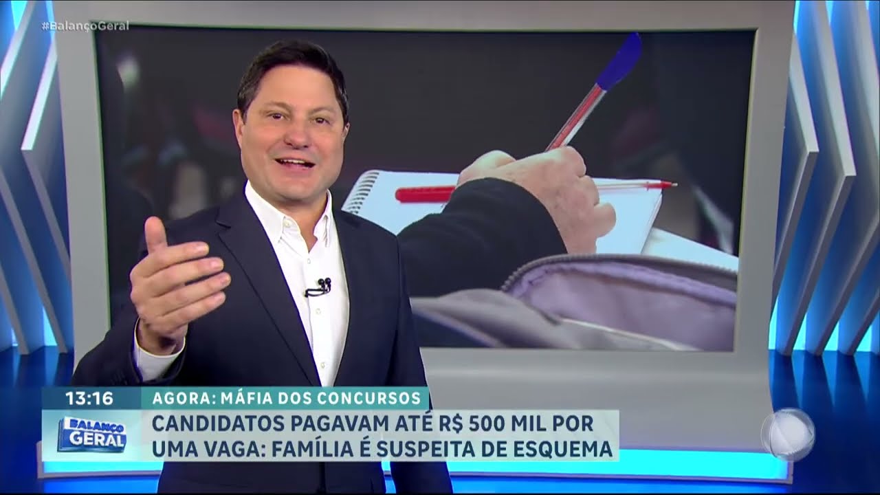 Esquema de fraude em concursos públicos é desmantelado | BALANÇO GERAL