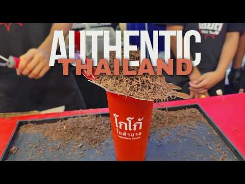 Trip to the Market, Then to the Mall: Eating Bugs, Crepes & More! - Authentic Thailand Street Food
