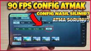 90 FPS NASIL YAPILIR ???  CONFİG YAPIMI !!!!(HİLE OLUCAKSINIZ)