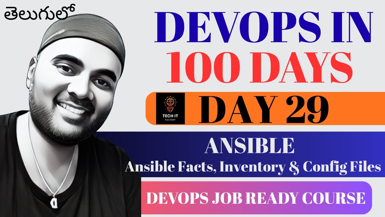 DevOps in 100 Days (Telugu) – Day 29 | Ansible Facts, Inventory ...