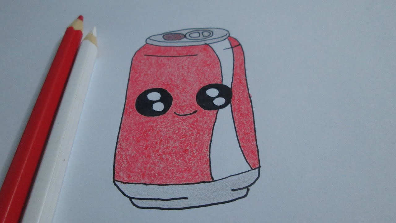 How To Draw A Soda Coca Cola Youtube