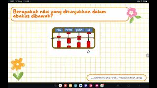 Matematik Tahun 3 : Unit 1 Nombor hingga 10 000