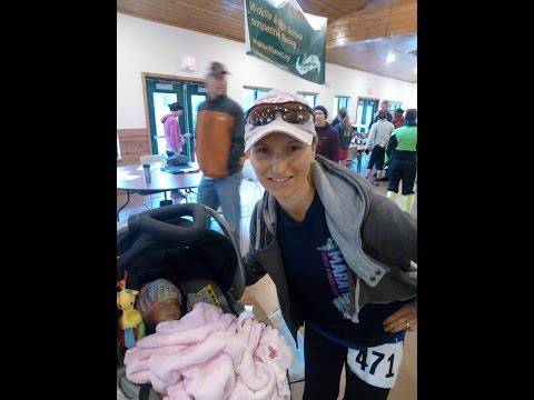 Running a half marathon 6 weeks after giving birth