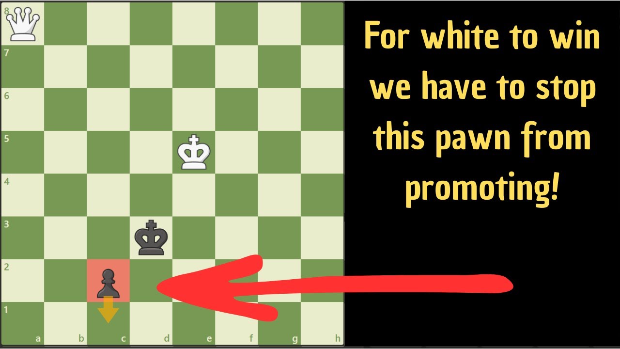 Pawn endgame practice, queen versus pawn one step away from promoting