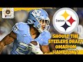 Should The Steelers Draft Running Back Omarion Hampton ?