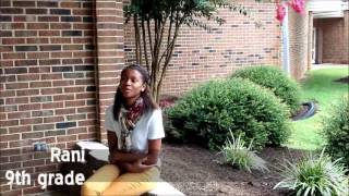A 60 second look at the first day of school