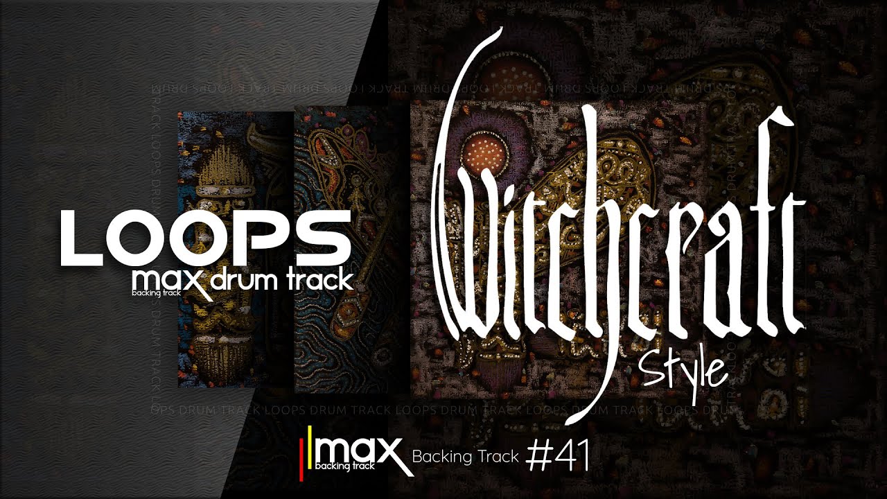 Doom Metal Drum Track / Witchcraft Style / 70 bpm