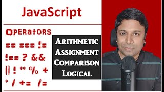 JavaScript Operators -    Arithmetic , Assignment, Comparison and Logical Operators - Demo Wealth