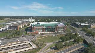 UBS Arena in Queens Village New York flown by FAA Part 107 Drone Pilot