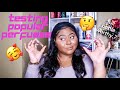 REACTING TO POPULAR PERFUMES I’VE NEVER SMELLED BEFORE ! | TWINNN MAIL !!!