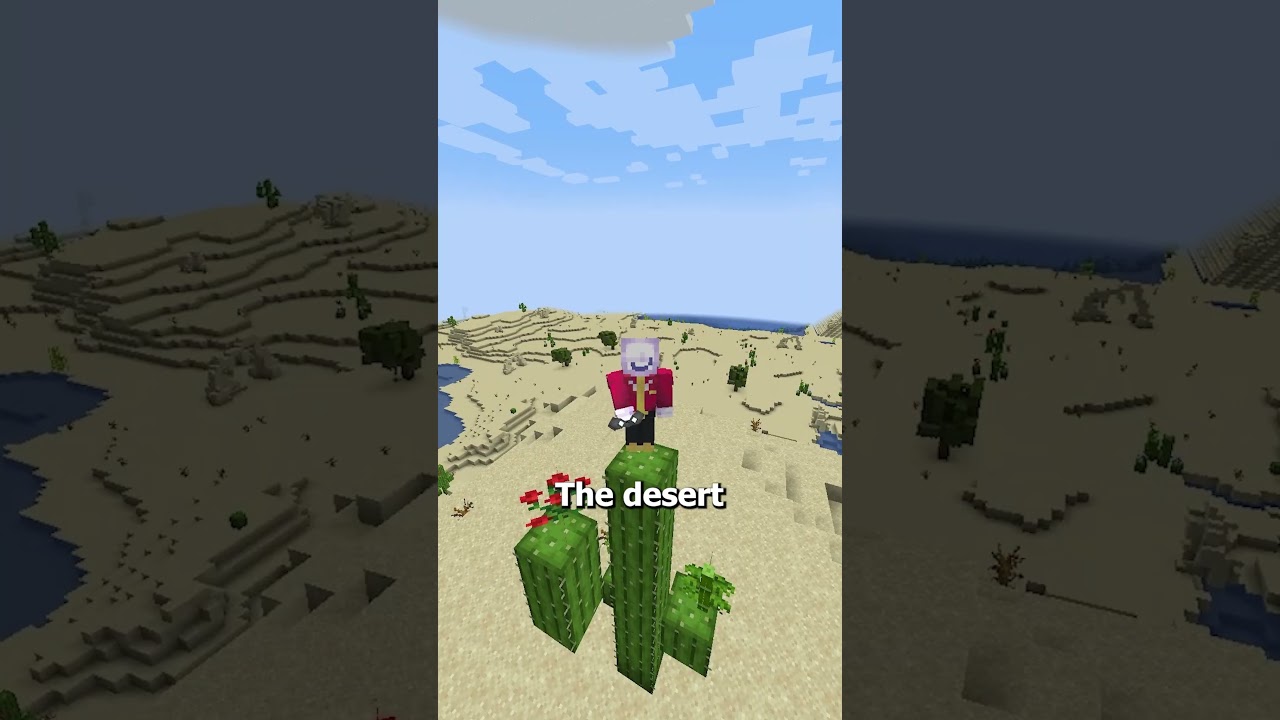 what if minecraft deserts weren’t so boring?