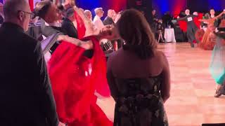 Dmytro Lanin Tais Zhukova Manhattan Dance Championship 1/2 Semi-Final Foxtrot