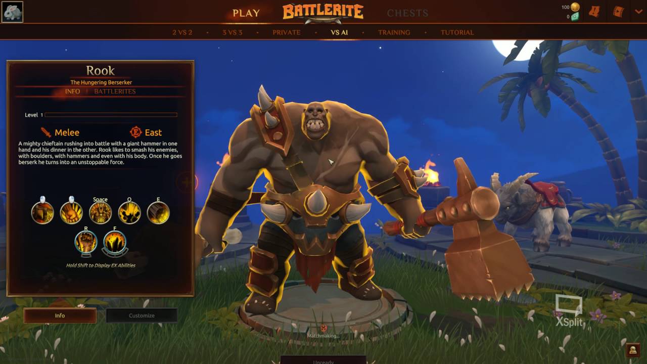 BattleRite - 2 vs AI