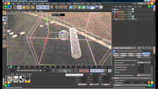 Cinema 4D Dpit from solid to fluid tutorial