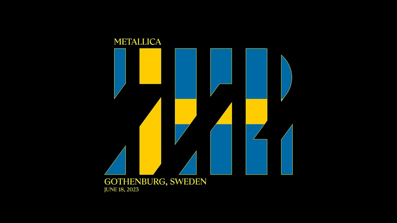 ⁣Metallica Live in GOTHENBURG, SWEDEN - June 18, 2023 (Full Concert) [Audio LiveMetallica.com] HQ