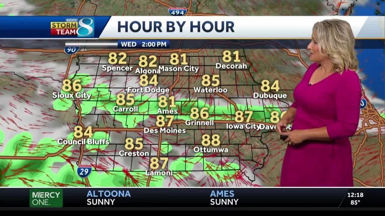 Best chance for rain arrives Wednesday - YouTube