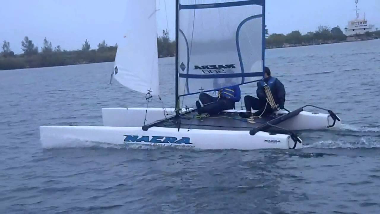 catamaran upwind sailing