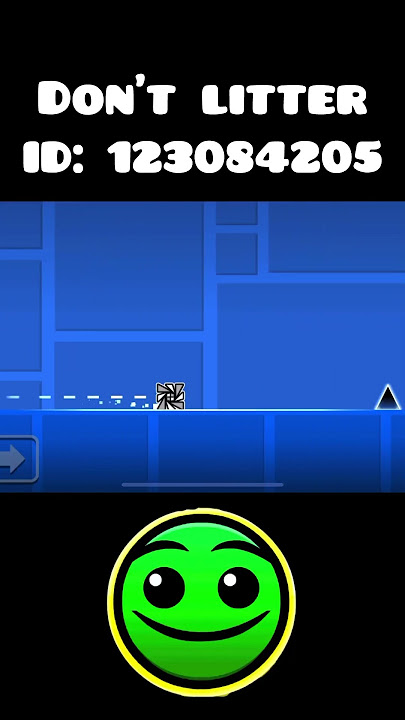 Don’t litter :3 #geometrydash #gd #robtop #shorts