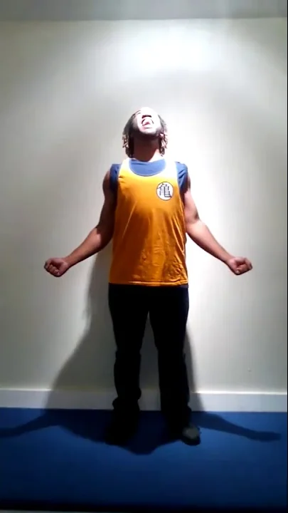 Jermaine Boyd going Super Saiyan.