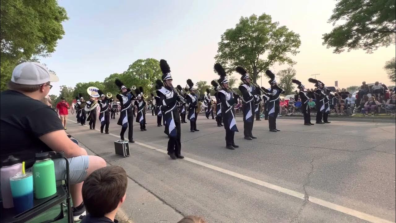 Sartell Saint Steven Marching Band at Litchfield Parade of Bands 2023