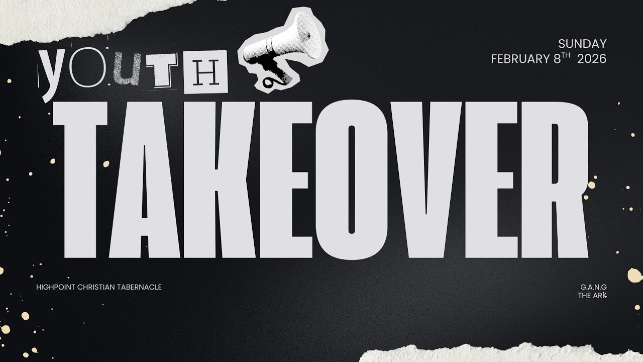 YOUTH TAKEOVER SERVICE | MAY 3RD 2026 | MIN. AARON HIGH