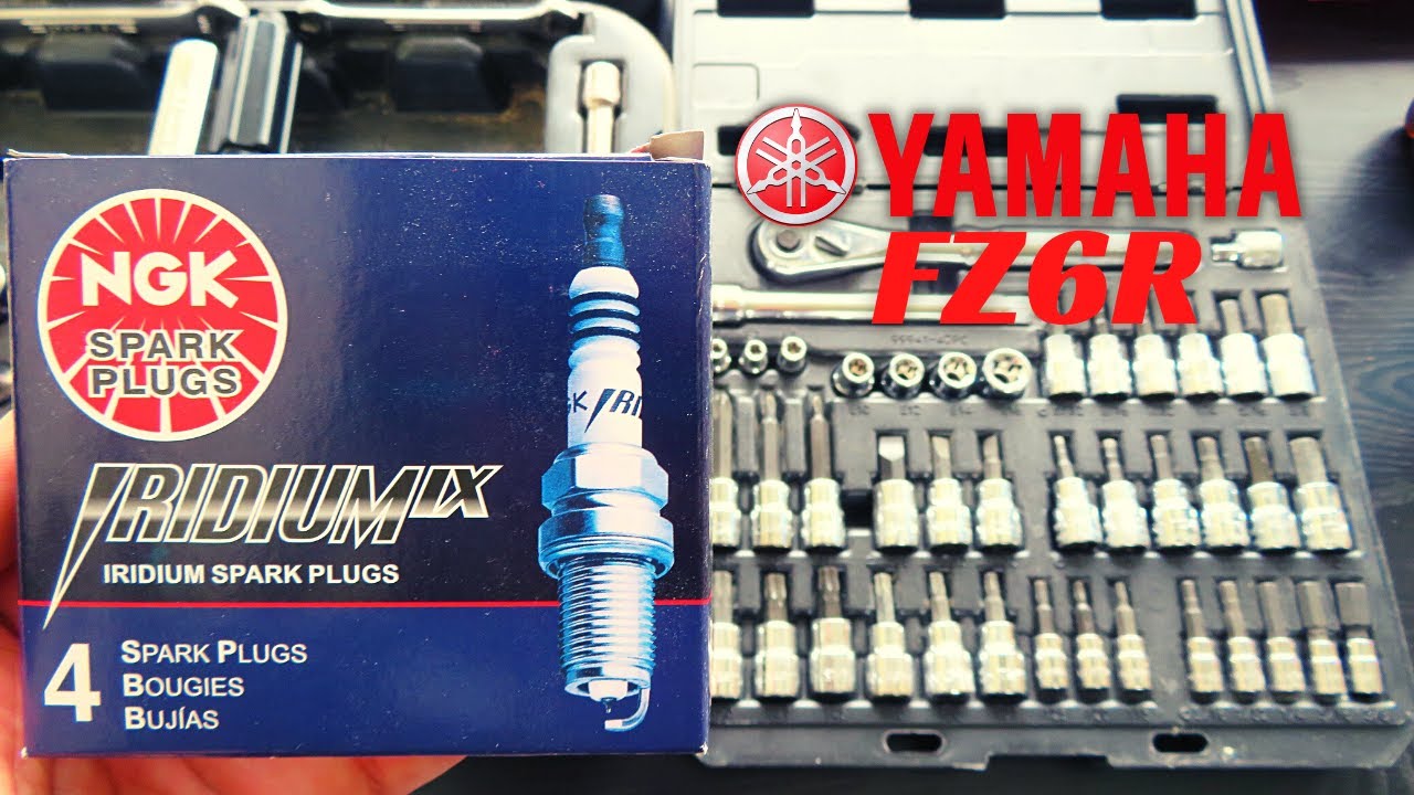 Yamaha FZ6R Spark Plug Installation YouTube