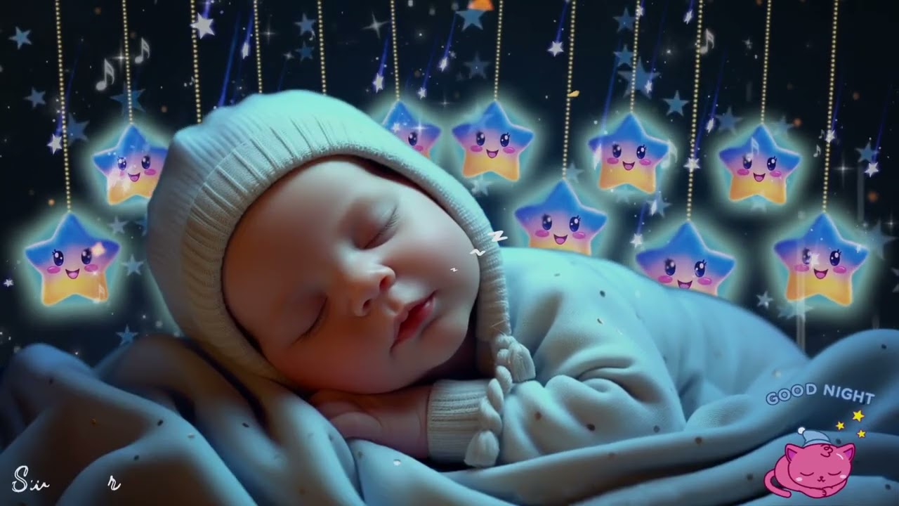 Sleep Instantly in 3 Minutes 💤 Soothing Baby Music | Mozart & Brahms Lullaby Magic 🎵