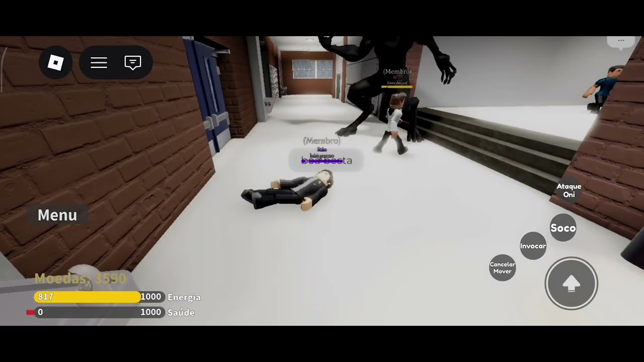 Colinas Beacon Roblox: matando o traidor Luizinho, parte 2.