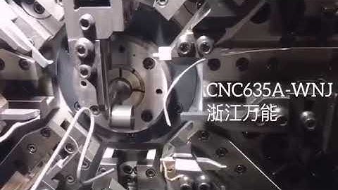 WNJ 3 Axis CNC-635A Spring Forming Machine